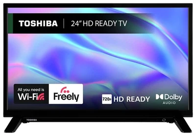 Toshiba SMART Freely TV 24WV2553DB 24" HD Ready HDR DLED TV - Image 1 of 4