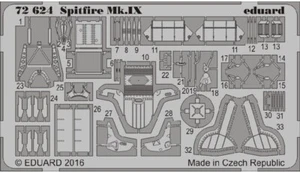 eduard 72624 1/72 Flugzeug - Spitfire Mk IX für Eduard - Bild 1 von 1