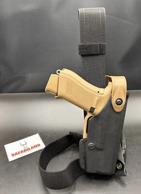 Safariland® Leg Rig Holster RH Black, GLOCK 19X RIGHT HAND, Special Ops - Image 1 of 4