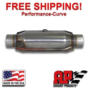 2.5" AP Exhaust Middle O2 Port Catalytic Converter True OBDII - 608326 - Picture 1 of 6