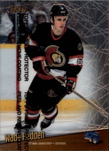 1998-99 Finest Senators Hockey Card #109 Wade Redden