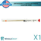 Orthodontic Dental Aesthetic Long Coated Preformed Ligature Wire OrthoQuest .012