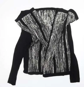 George Womens V-Neck Acrylic Blend Wrap Jumper Size 14 - Picture 1 of 12