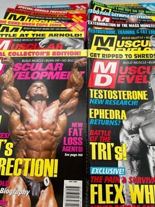 Muscular Development Magazine Lot (2005 Full Year) - Imagen 1 de 1