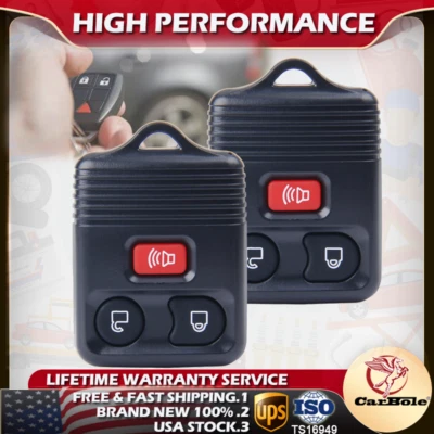 2 Keyless Entry Remote Control Key Fob fits Ford F-150 1999 2000 2001 2002-2007 - Image 1 of 4