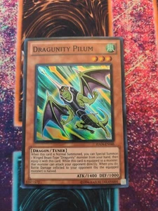 Yu-Gi-Oh! Dragunity Pilum HA04-EN046 Unlimited Super Rare NM - Picture 1 of 4
