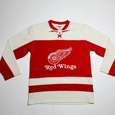 Mighty Mac Detroit Red Wings Youth  Hockey NHL Jersey Medium 12-14 Cover