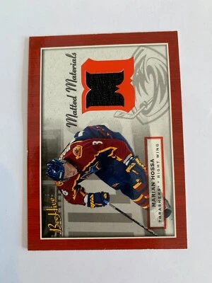 2005-06 Beehive Matted Materials #MMHO Marian Hossa - Atlanta Trashers - Image 1 of 2