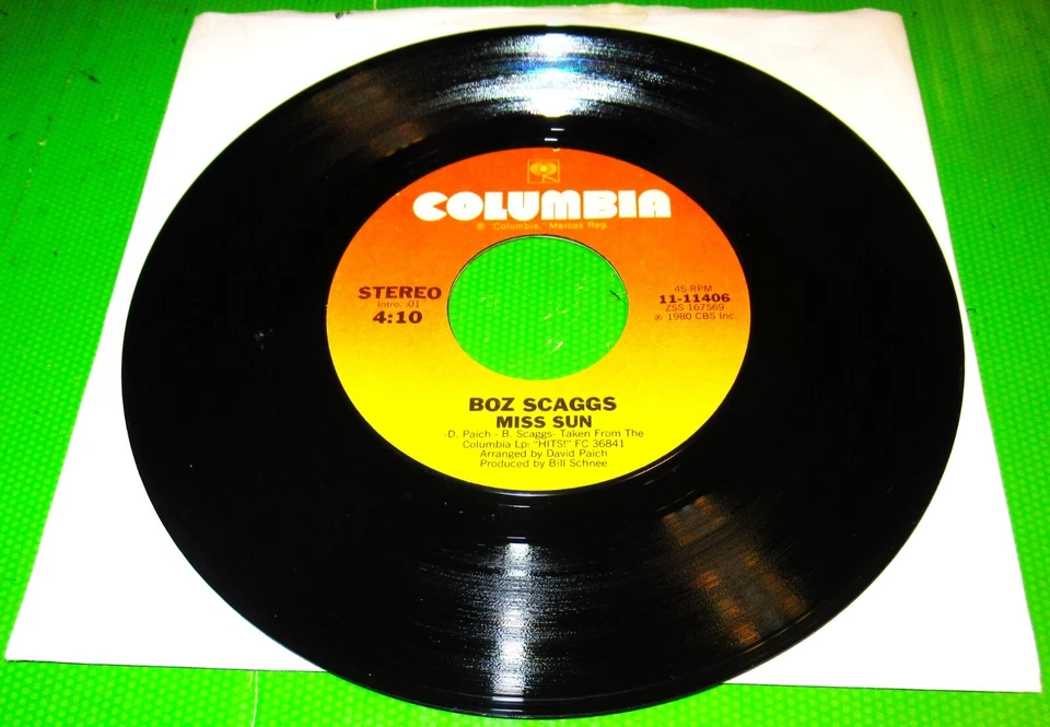 Boz Scaggs, Miss Sun / Dinah Flo - Image 1 of 1