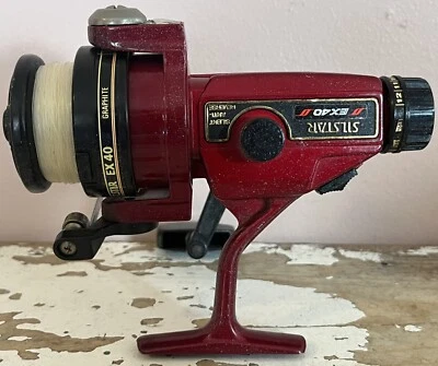 Carrete de pesca giratorio con rodamiento de bolas Silstar EX40 carrete de grafito y antirreverso Foto 1 de 4