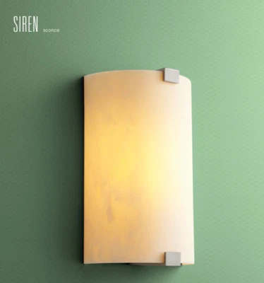 Oxígeno - Sirena 13" Alto 1 Luz Aplique de Pared con Acrílico Medio Cilindro Pantalla Foto 1 de 4