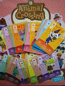 Animal Crossing Serie 4 - Amiibo Karten - 361 - 400 - NEU - EU-Versionen