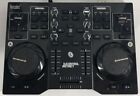 HERCULES DJ Control Instinct MIDI 2-Deck-Controller Mixer Schwarz