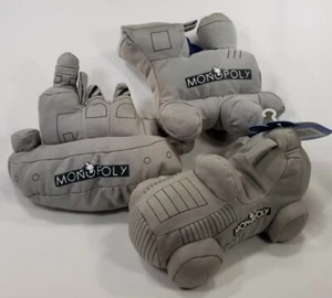 Monopoly Token squeaker floppy plush dog toys toy puppy gift B11 - Picture 1 of 4