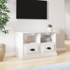 Tidyard TV Cabinet Wood TV Stand Unit TV Table Sideboard with 2 Drawers and Q6Z6