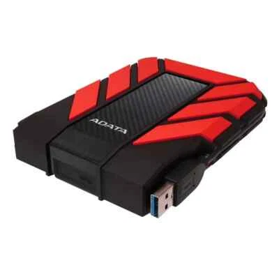 Adata 2TB HD710 Pro Rugged USB3.0 External HDD Hard Drive - Red - Image 1 of 3