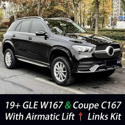 Kit de elevación de nivel de conducción de aire ajustable para Mercedes Benz W167 GLE 2019+ eleva eslabones Foto 1 de 4