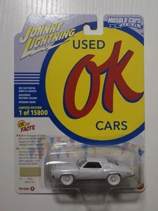 2021 Johnny Lightning White Lightning Used OK Cars 1973 Pontiac Grand Am - B - Picture 1 of 6