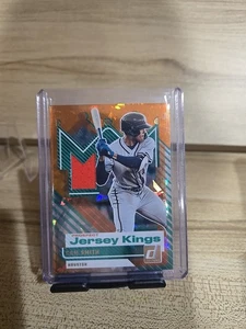 2025 Donruss Prospect Jersey Kings Cam Smith Orange Cracked Ice Astros RC Patch - Picture 1 of 2