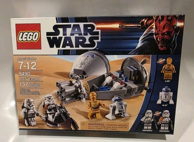 2012 Lego Star Wars Droid Escape 9490 Set  Sealed R2-D2 C-3PO Storm Minifigs - Image 1 of 2