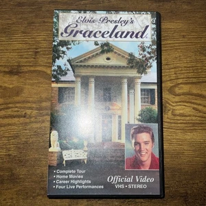 Elvis Presley Graceland (VHS, 1997) NEW SEALED Tour + Live Performances 50 Min - Picture 1 of 9