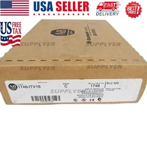 Nuevo módulo de entrada de 16 puntos sellado de fábrica AB 1746-ITV16 SER C SLC 500 EE. UU. Impuestos gratuitos - Imagen 1 de 5