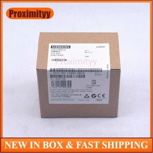 New Siemens 6ED1052-1HB00-0BA8 6ED1 052-1HB00-0BA8 LOGO 24RCE logic module - Picture 1 of 7