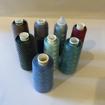Madeira Thread Slightly Used Lot Of 8 Spools - Image 1 of 4