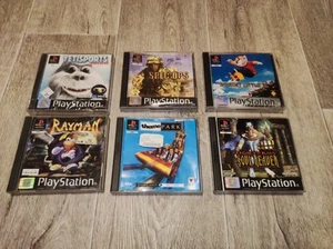 Playstation 1 Spiele Sammlung Konvolut Theme Park Rayman - Bild 1 von 2