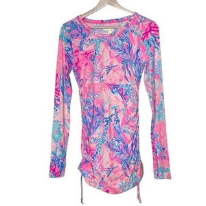 Lilly Pulitzer Luxletic Meryl Nylon Weslee Convertible Sunguard Size S UPF 50+ - Bild 1 von 11