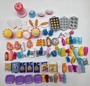 Barbie Dreamhouse Küche Essen Geschirr Zubehör Konvolut Snap In - Bild 1 von 15
