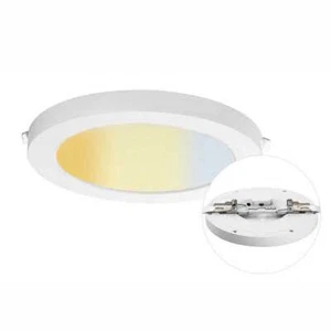 LED-Downlight dimmbar Lichtfarbe einstellbar 3000/4000/5000K weiß 18W 215mm, A+ - Bild 1 von 5