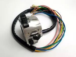 Yamaha GT80 1978-79 FS1 DX FS1DX Holder Switch Turn Signal Dimmer Light Horn LH - Picture 1 of 12