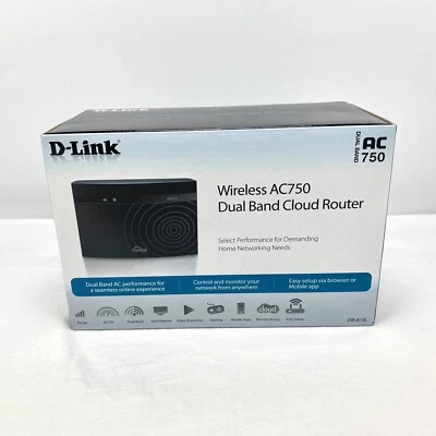 D-Link Wireless AC750 Dual-Band Cloud Router DIR-810L NEW in Open Box NIB - Image 1 of 4
