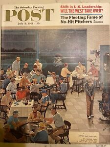 Saturday Evening Post July 8 1961 Myrtle Beach Golf | DeGaulle | Baseball | Peru