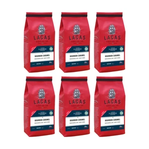 Lacas Coffee Company Bourbon Caramel Medium Roast 6 pack 12oz - Picture 1 of 6