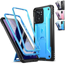 Case For Motorola Moto Edge 6.6" 2023 Dual Layer Shockproof Stand Phone Cover