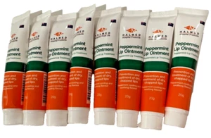 Peppermint Lip Ointment 20g Halmed Hospital Products - Lip Balm NEW x 8 - Picture 1 of 6
