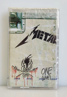 Metallica - One (Live) 1994 Vertigo 858547-4 Philippines Cassette, New Sealed - Image 1 of 4