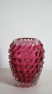Noppenvase Lenti wohl Barovier & Toso Vetri d ` Arte Murano Lenti Nuppenvase - Picture 1 of 12