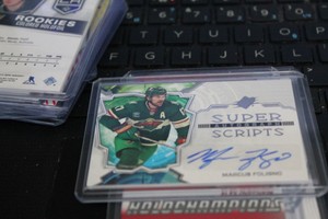 22/23 SPX Marcus Foligno Super Scripts Autograph