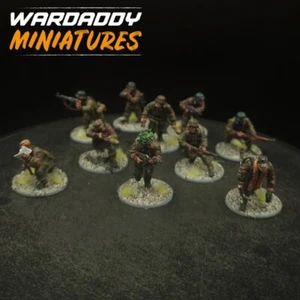 Pro Painted 28mm Bolt Action German Waffen SS ×10 K5 WW2 Warlord Games - Picture 1 of 4