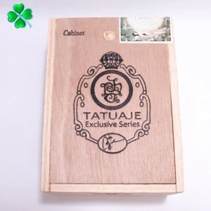 Caja de cigarros de madera vacía serie exclusiva Tatuaje TAA 2022 6,25" X 4,75" X 3,25" - Imagen 1 de 8