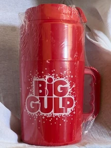 7-Eleven HUGE Big Gulp Insulated 100oz/2.96 Fountain Mug Red Thermos SEALED NEW - Afbeelding 1 van 6