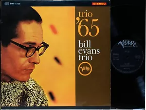 BILL EVANS "TRIO '65" VERVE Japan Orig 1st LP Vinyl Flipback VG+(+)/VG++ - Imagen 1 de 4