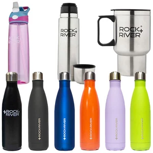Botellas Rock N River Frascos Deportes Senderismo Térmico Caliente Frío Taza 500ml 750ml - Imagen 1 de 8