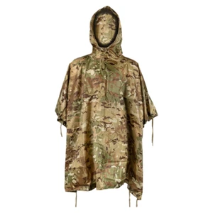 VIPER TÁCTICO PONCHO IMPERMEABLE REFUGIO RIPSTOP ABRIGO CON CAPUCHA EJÉRCITO MTP VCAM CAMUFLAJE - Imagen 1 de 7