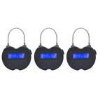 3X  Time Lock LCD Display Time Lock USB Rechargeable Temporary Timer3869