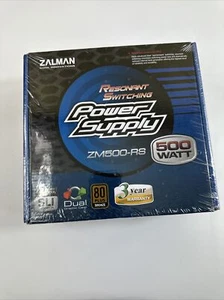 Zalman Alimentation à découpage résonant 500W ZM500-RS NEUVE/SCELLÉE - Photo 1/12