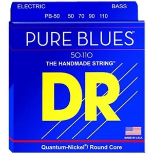 DR Strings PB-50 Pure Blues Bass Guitar Strings 50 - 110 Quantum Nickel - Picture 1 of 1